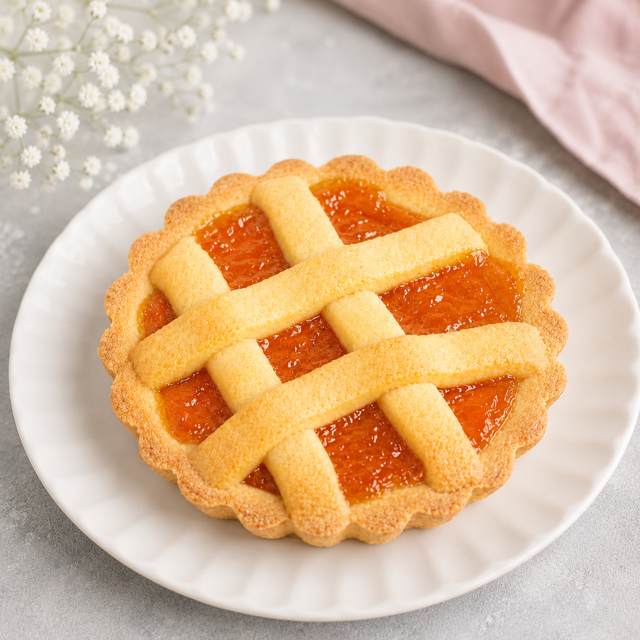 CROSTATA CON CONFETTURA